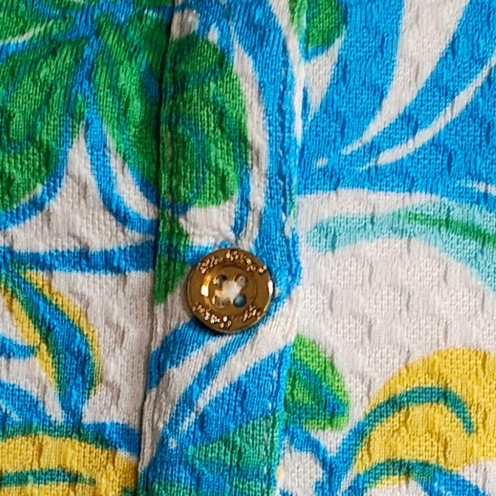 Floral Blue and Green Dress. - Picture 11 of 16
